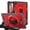 Red, variant on ELEHOLD Case for Samsung Galaxy Tab A8 10.5 (2022), Shockproof Case with 360°Rotating Adjustable Shoulder Hand Strap & Stand,Black