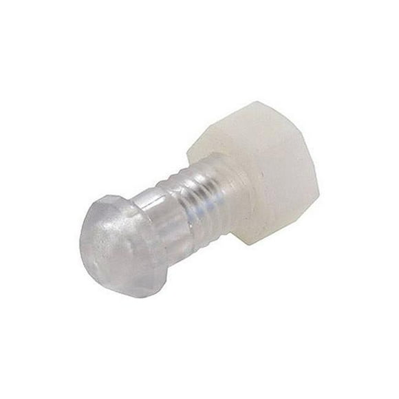 Lens Assembly Clear Optical Faceted LED Light, Clear
