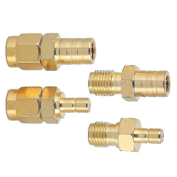 4 Types RF Adapter SMA Adapter to SMB Connector RF Converter Set for DAB Car Radio Antenna