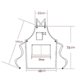 thumbnail image 5 of Thick canvas apron, woodworking, gardening, jeans strap, cotton belt (brown), 5 of 5