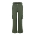 thumbnail image 2 of Durtebeua Wide Leg Jeans For Women Petite Quick-Drying Trousers Wide Leg Pants, 2 of 5
