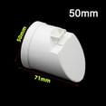 thumbnail image 3 of MYG 50-160mm PVC Drainage Pipe Floor Drains Auto Closing Displacement Valve Cover, 3 of 8
