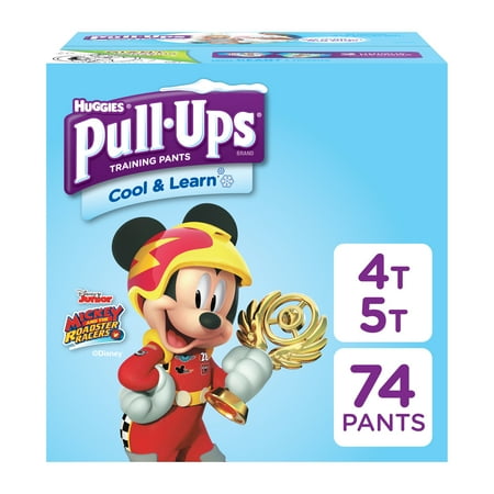 Pull-ups Boys' Cool & Learn Training Pants (Choose Size and (Best Pull Ups For Toddlers)