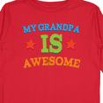 thumbnail image 4 of Inktastic Grandpa Is Awesome Boys or Girls Long Sleeve Toddler T-Shirt, 4 of 5