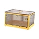 thumbnail image 1 of Organizador de armario con 5 puertas que se abren, duradero, transparente, contenedor de almacenamiento plegable Amarillo, 1 of 9