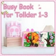 thumbnail image 7 of Busy Book for Toddlers 1-3,Montessori Rabbit Quiet Book with Various Activities for Toddlers 1-3,Educational Learning Sensory Toy for Girl Gifts, 7 of 7