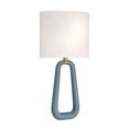 thumbnail image 5 of JOR-7352-AG-BL Crystorama Lighting Jori - 2 Light Wall Sconce-19.75 Inch Tall and 10 Inch Wide-Aged Brass/Blue Finish, 5 of 7