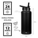 thumbnail image 3 of Termo para Café y Agua Magma Life Acero Inoxidable 32 Oz 950 ml Color Black, 3 of 6