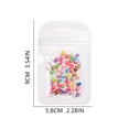 thumbnail image 3 of LILELIS 50Pcs 3D Gummy Candy Nail Charms Colorful Gummie Candy Lollipop Cute 3D Charms For Designs DIY Crafting Accessories Nail Droll Nail Decals Designer, 3 of 8