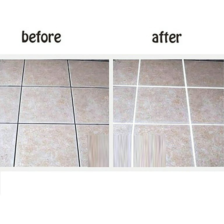 Tile Grout Paint, 2 Pcs Black Grout Cleaner Sealer for Shower