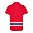 thumbnail image 2 of Men's USA 250th Anniversary Patriotic Polo Shirt American Flag Graphic Casual Short Sleeve America 250 Merchandise, 2 of 5