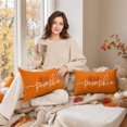 thumbnail image 7 of THOPBPRK Fall Pumpkin Lumbar Pillow Cover Decorative Cushion Case For Living Room Sofa Couch Holiday Home Decoration Cushion Protector Without Insert Single Pack , G, 7 of 7