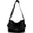Black, variant on Canvas Messenger Bag for Women Men Grunge Hobo Crossbody Bag Hippie Shoulder Bag Y2k Vintage Aesthetic Streetwear