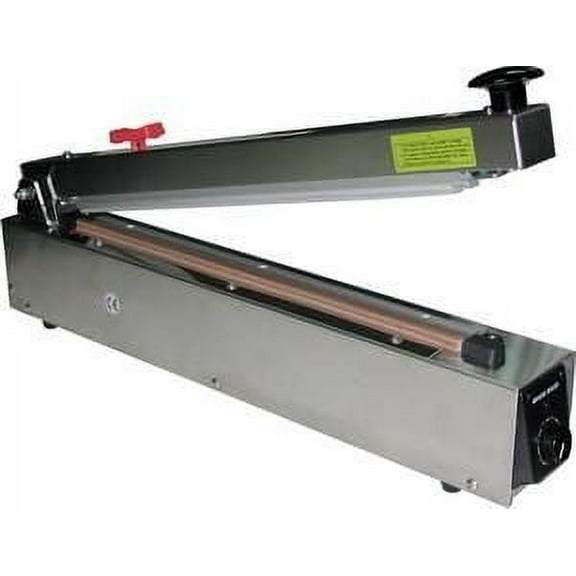 Hand Heat Sealer 20" w/ Cutter Stainless Steel 2mm Seal AIE-500HCS