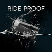 Cardo PACKTALK Edge Motorcycle Bluetooth Communication System Headset Intercom - Dual Pack