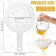 thumbnail image 2 of 2pcs Fine Mesh Strainer Nylon Food Mesh Sieve Plastic Mesh Colander - Mishan, 2 of 5