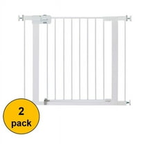Safety 1st Easy Install Walk-Thru Gate - Value 2 Pack, White