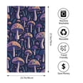 thumbnail image 4 of Kdxio Hand Towel Floral Hippie Mushrooms for Bathroom Kitchen Fingertip Bath Towels 27.5 x 16 Inch Home Hotel Gym Laundry Room, 4 of 9