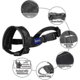 thumbnail image 2 of Bozal de nailon suave para perros, antimordeduras, antiladridos, antimordeduras, anilla ajustable (XL, negro) U, azul, L, 2 of 5
