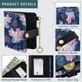 thumbnail image 5 of Small Wallet For Women Bifold Leather Pocket Coin Credit Card Holder With RFID Blocking Axolotls Swimming, 5 of 6