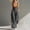 Dark Gray, variant on Women's Wide‑Leg Cargo Jumpsuit, Spaghetti Strap Button‑Front Overall with Functional Pockets Pink L(L)