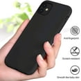 thumbnail image 6 of Luvvitt Liquid Silicone Case for Apple iPhone 11 Pro 2019 - Black, 6 of 8