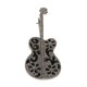 thumbnail image 2 of Broche Hombre Mujer Aleación Negro Broche Guitarra Pin Musical, 2 of 10