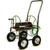 Yard Butler HT-4EZ 4-Wheeled Hose Reel Cart, 400' Capacity, Steel