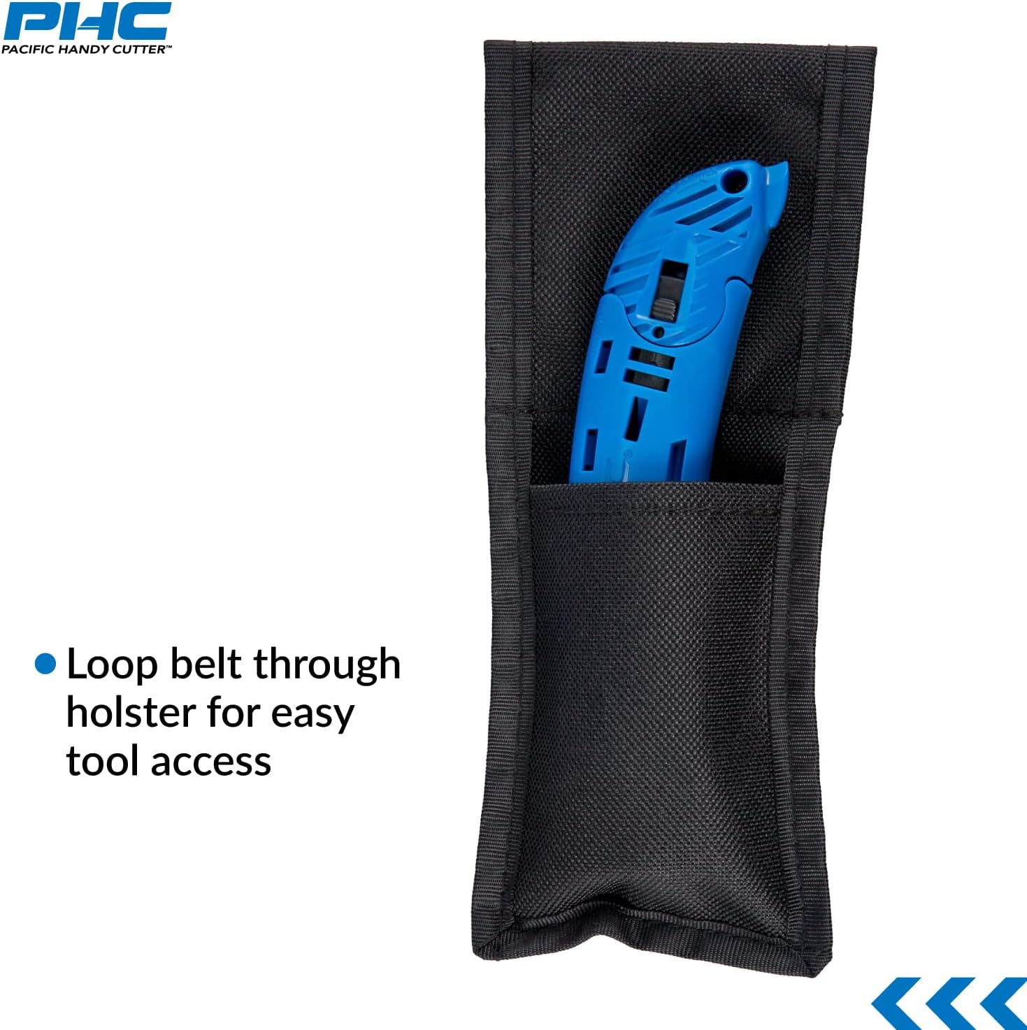 Pacific Handy Cutter Utility Blade w/Dispenser,3 in W,PK75 QBD324