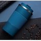 thumbnail image 3 of Taza de viaje de acero inoxidable con aislamiento al vacío para bebidas frías y calientes, vaso de viaje de doble pared con tapa antiderrames, termo para coche, ideal para hombres y mujeres., 3 of 4
