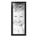 thumbnail image 2 of ArtToFrames 8" x 20" Black Picture Frame, 8x20 inch Black MDF Poster Frame (WOM-4102), 5 Pack, 2 of 7