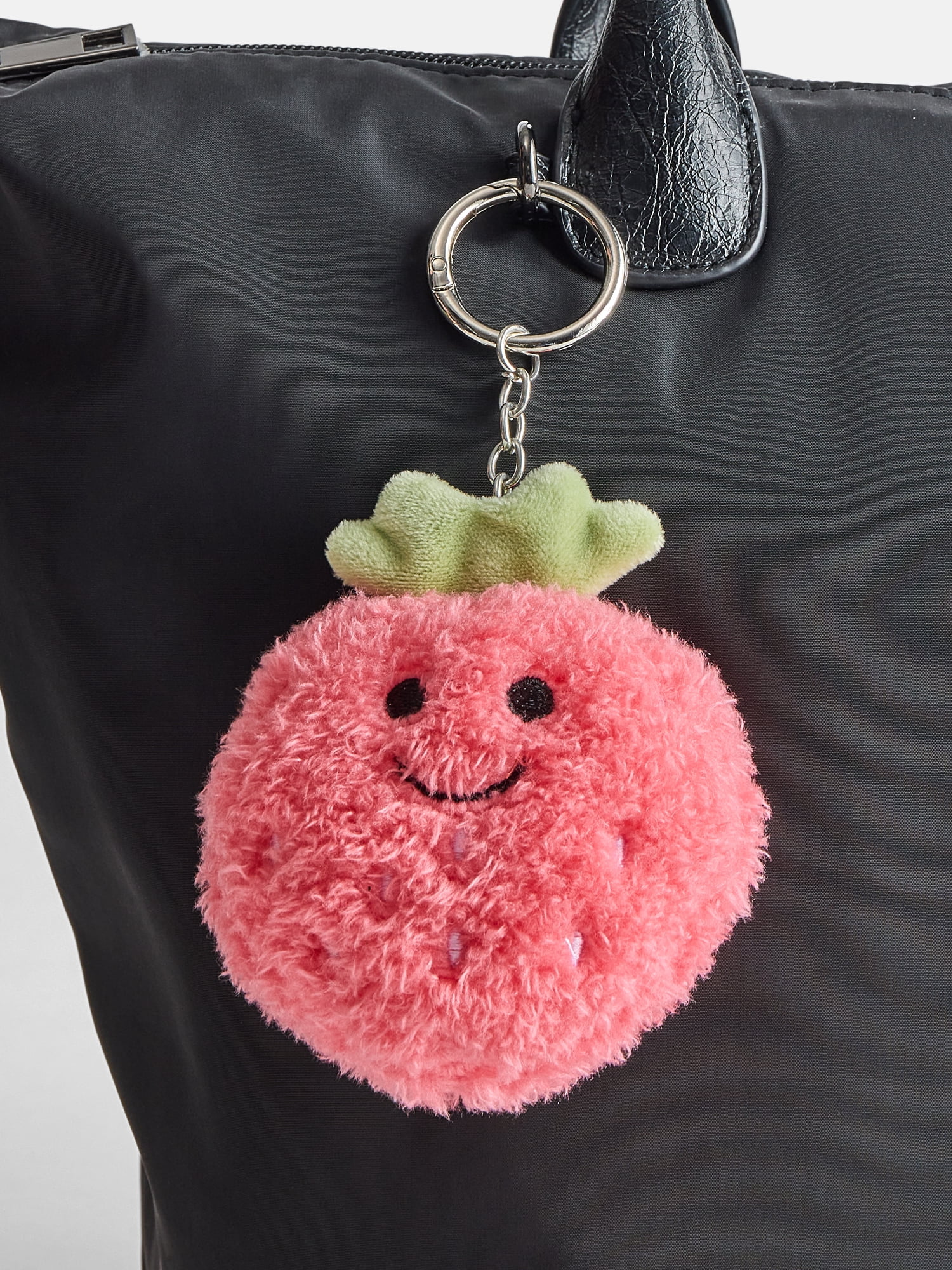 Weekend Academy Girls Bag Charm, Strawberry
