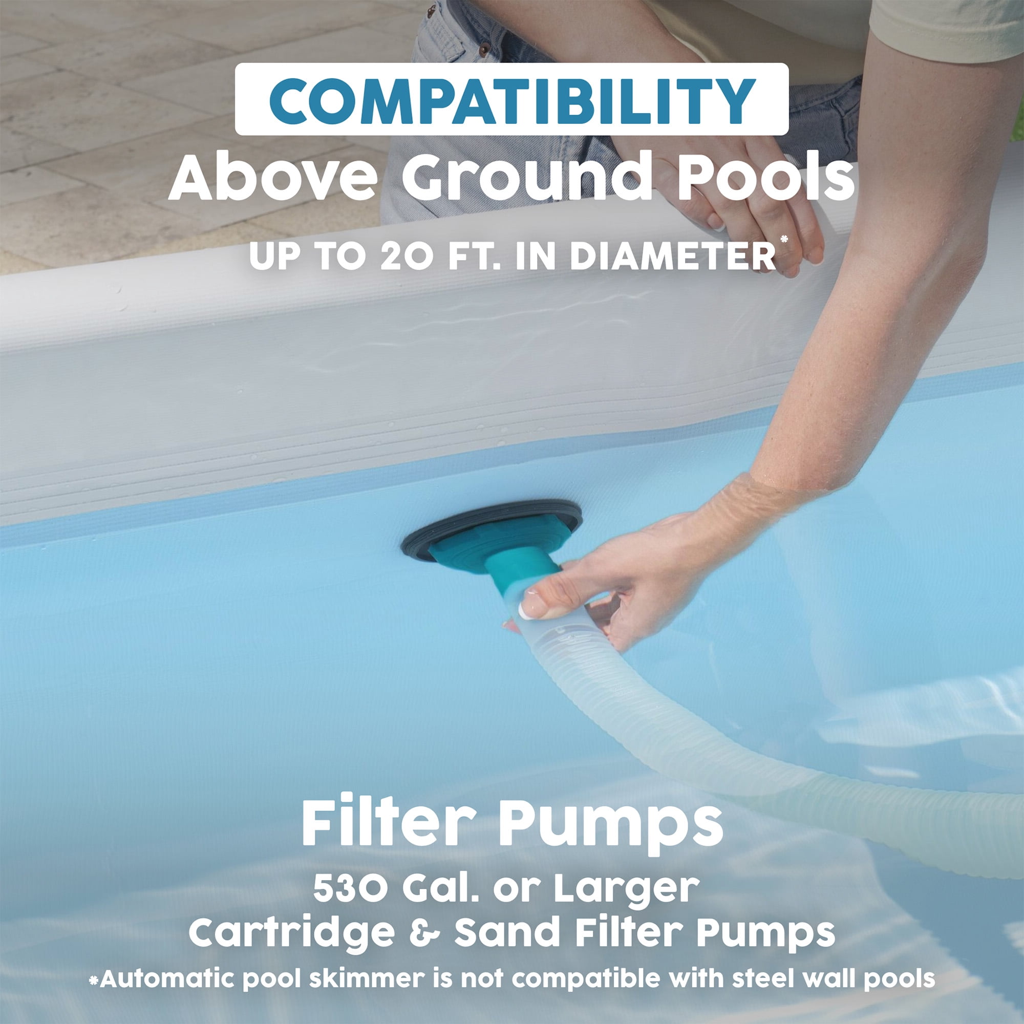 Bestway Above Ground Pool Cleaning Vacuum & Maintenance Accessories Kit