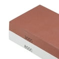 thumbnail image 5 of Unique Bargains Double-Sided Whetstone knife Sharpener Sharpening Stone 3000/8000 Grits Brown, 5 of 7