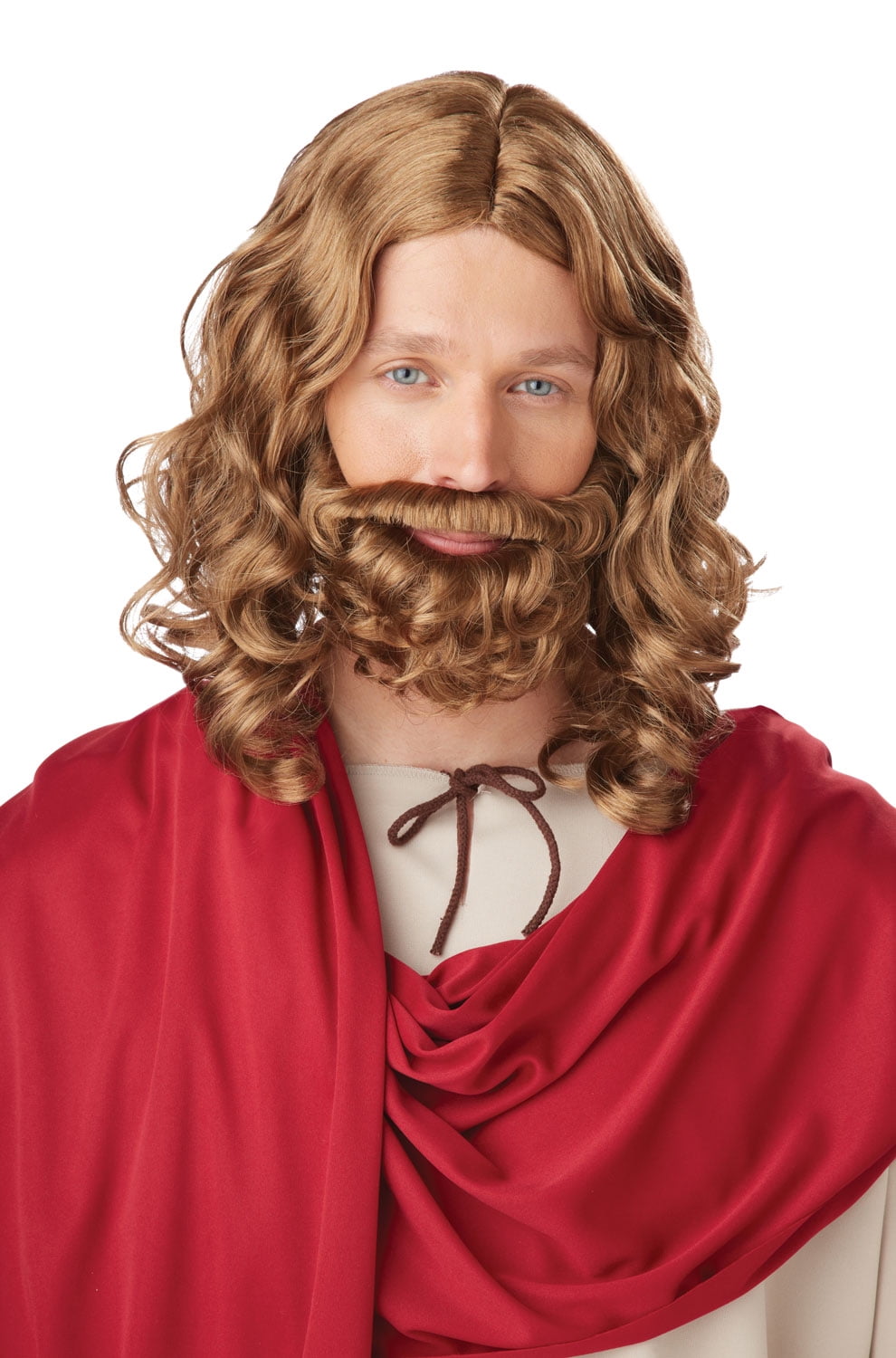 Biblical Beard And Wig Set 