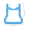 thumbnail image 3 of Clearance! Sweet Home Farm Fixing Clip 4 Pcs Gallon Water Bottle Handles Bottle Rack Lifter Water Bottle Lifter with Handle One Size Blue, 3 of 6