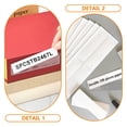 thumbnail image 4 of OUNONA Fundas Adhesivas Para Etiquetas Con Material Resistente Y Transparente Para Organización, 4 of 5
