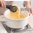 thumbnail image 5 of Multifunctional Whisk, Food Clip & Egg Whisk, 3pcs Mixer, Pasta Spaghetti Tongs, Food Clip, Hand Egg Beater, 5 of 5