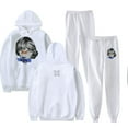 thumbnail image 3 of The Kid Laroi Merch BLEED Hoodie and Sweatpants set pop print Unisex Casual Street Clothing, 3 of 4