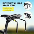 thumbnail image 2 of Bicycle Saddle Bag Stabilizer Bracket Road Bike Rear Rack Bag Stand with Kettle Mounting Hole for Bike Accessories, 2 of 6