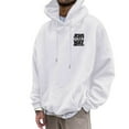 thumbnail image 6 of Christian Hoodies for Men 2025 Jesus Christ Is The Only Way To Heaven Hoodie Hooded Sweatshirt with Pockets Pullover, 6 of 7