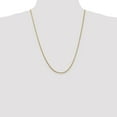 thumbnail image 4 of 14K Yellow Gold Franco Chain Necklace 24 inch 1.3 mm with Lobster Clasp, 4 of 4