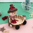 thumbnail image 1 of Teissuly Christmas Candy Storage Basket Decoration Santa Claus Storage Basket Gift Teissuly WER202312131669, 1 of 4
