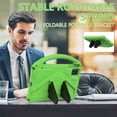 thumbnail image 6 of TECH CIRCLE Kids Case for Onn 10.1 Tablet 2024 Gen 4 Model:100135925,Lightweight Shockproof Rugged EVA Kids Friendly Handle Stand Child Proof Silicone Kids Case for Onn Tablet 10.1" 4 Gen 2024,Green, 6 of 6