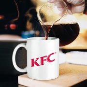 White Mug Fashion KFC Logo Nice