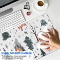 thumbnail image 4 of Long Mouse Pads for Desk,Multicolor Christmas Forest Pattern Desk Mats on Top Of Desks, Desk Mouse Pad Extra Large with 3mm Non-Slip Base and Stitched Edge for Gaming,Office,Work,Home 35.4x15.7in, 4 of 5