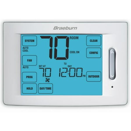Braeburn- 6300 Touchscreen Hybrid Universal 7, 5-2 Day or Non-Programmable 4H / 2C (Pack of 6)