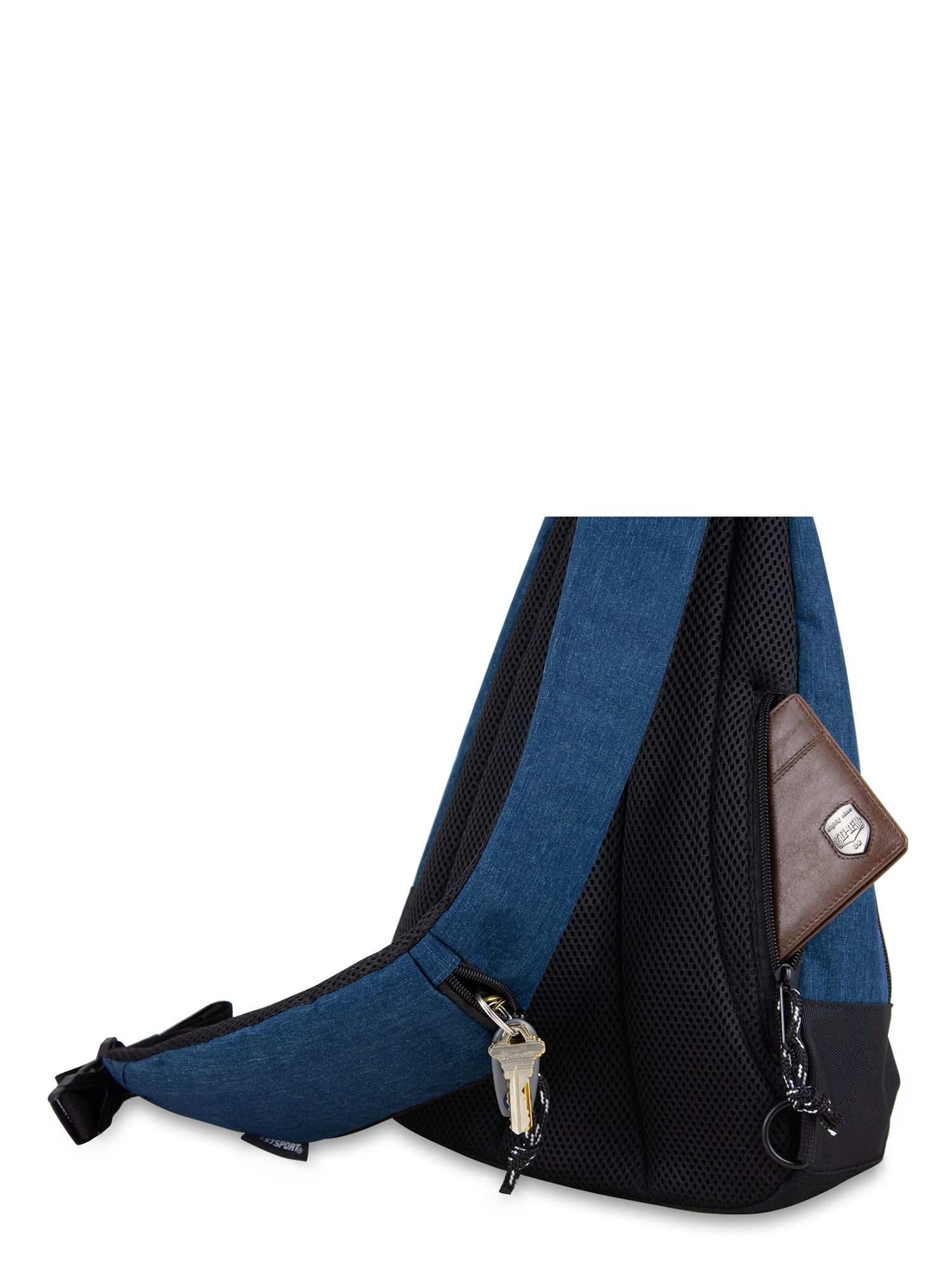 Eastsport Range Ergo Sling Backpack, Teal Heather