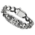 thumbnail image 1 of Bracelet en Acier Inoxydable 9 Po Poli Sans Placage Sans Stone, 1 of 1