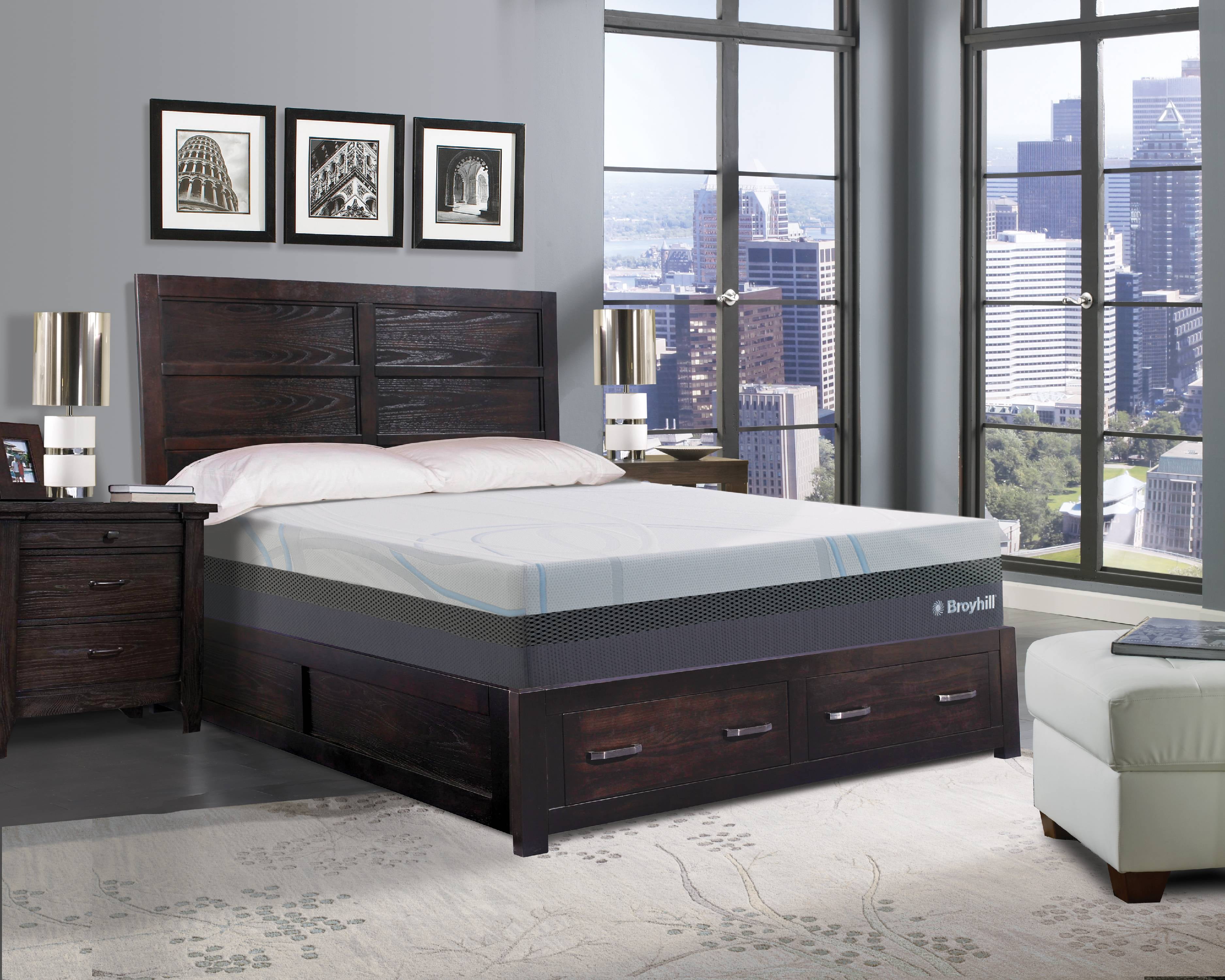 broyhill by sealy memory foam mattress